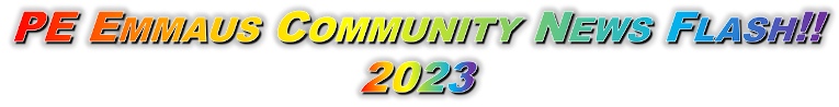 PE Emmaus Community Newsflash 2023